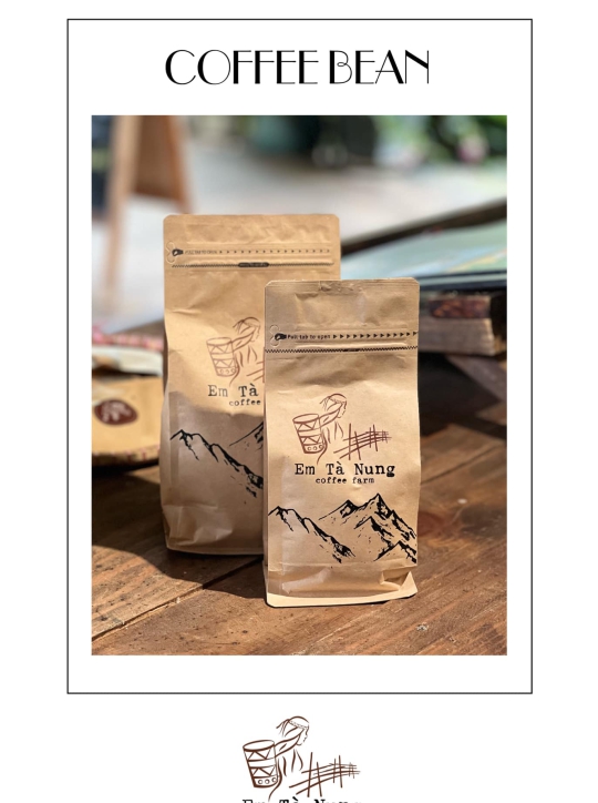 Túi cafe Em Ta Nung  500gr